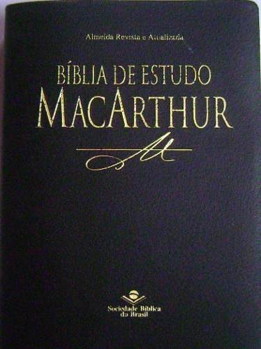 biblia-de-estudo-macarthur-preta-luxo-frete-gratis-863301-MLB20320640972_062015-O