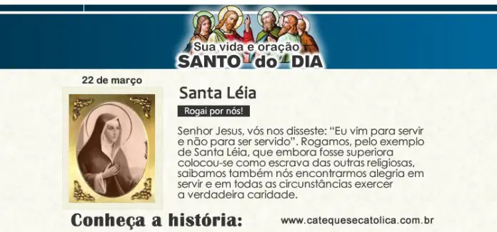 História de Santa Léia (1)
