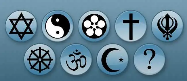 Resultado de imagem para símbolos das religiões