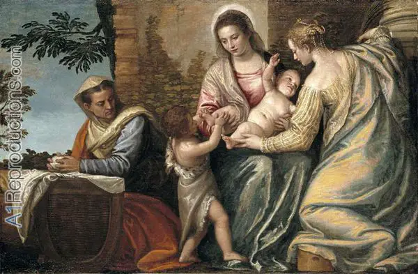 madonna-and-child-with-st-elizabeth-the-infant-st-john-the-baptist-and-st-justina-1565-70-by-paolo-veronese-caliari
