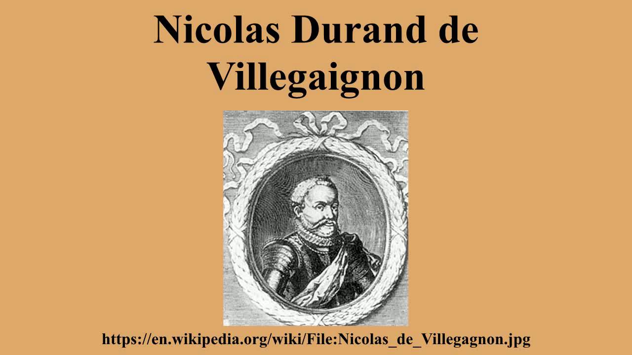 Nicolau Villegagnon