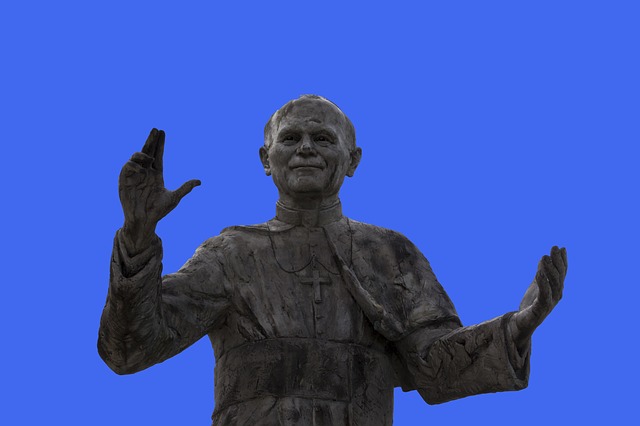 Estatua de Papa João Paulo II 